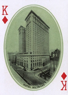 New York City - Playing card - Hotel Biltmore New York City - Playing card - Hotel Biltmore