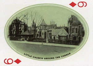 New York City, Playing card, Little Church Around the Corner New York City, Playing card, Little Church Around the Corner