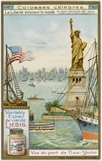 <b class=qtipBold><figcaption>New York/Statue Liberty</figcaption></b><br>New York: Statue of Liberty in New York Harbour<br><em>© Mary Evans Picture Library</em> New York/Statue Liberty