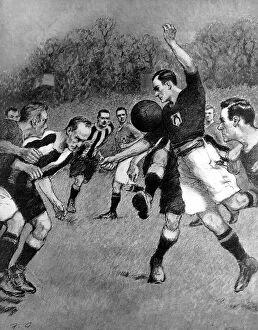 Draw Gallery: Newcastle United vs. Barnsley, F.A. Cup Final, 1910