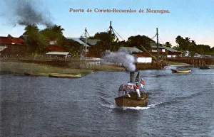 Nicaragua - The Corinto-Recuerdos River - small steamer Nicaragua - The Corinto-Recuerdos River - small steamer
