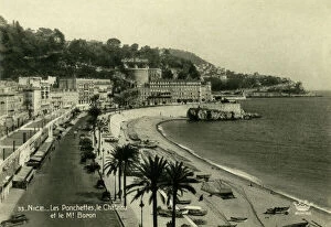 Chateau Gallery: Nice, France - Les Ponchettes, le Chateau and Mont Boron