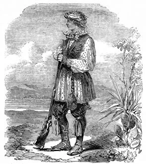 Noco-shimatt-tash-tanaki, Chief of the Seminole, c.1858