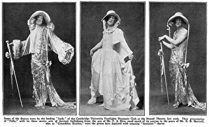 Noel Coward in drag - playing lead in Cambridge Footlights Noel Coward in drag - playing lead in Cambridge Footlights