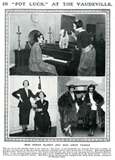 Norah Blaney and Gwen Farrar in Pot Luck, 1922 Norah Blaney and Gwen Farrar in Pot Luck, 1922