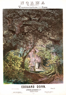 Norma de Bellini - Music Sheet Cover Norma de Bellini - Music Sheet Cover