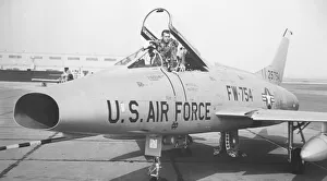 North American YF-100A Super Sabre 52-5754 North American YF-100A Super Sabre 52-5754