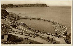 Holidaymakers Gallery: The North Bay Bathing Pool, Scarborough, North Yorkshire
