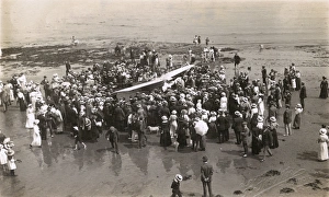 North Yorkshire, Filey Sands - Bleriot Light Type Monoplane North Yorkshire, Filey Sands - Bleriot Light Type Monoplane