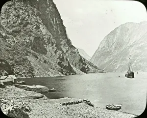 Norway - The Naerofjord from Gudvangen Norway - The Naerofjord from Gudvangen
