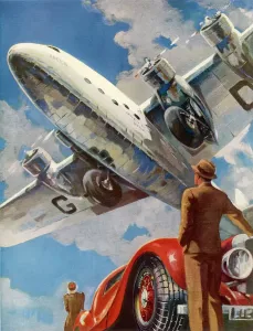 Imperial Airways Passenger Plane Print