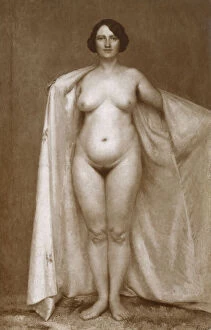 Images Dated 10th February 2012: Nude painting by Julio E Fossa-Calderon
