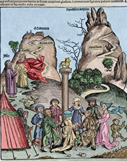 The Nuremberg Chronicle (Liber Chronicarum) by Hartmann Sche The Nuremberg Chronicle (Liber Chronicarum) by Hartmann Sche