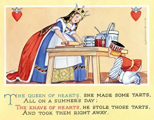 Rhymes Gallery: The nursery rhyme, The Queen of Hearts