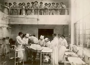 Nurses Watch Surgery