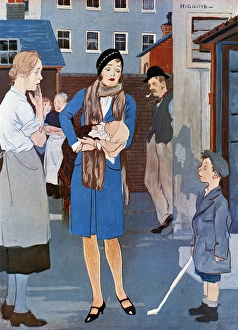 Nursing her Constituency by Reginald Higgins Nursing her Constituency by Reginald Higgins