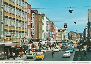 Irish Collection: O Connell Street, Limerick City, Republic of Ireland