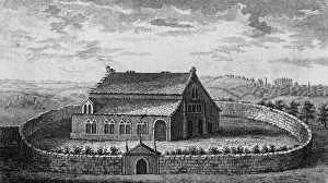 Prints of It doesn t look much like a castle, but just the same this is Rutland Castle, Leicestershire (formerly in the county of Rutland). Date: late 18th century Rutland Prints: Late 18th Century Oakham Castle Print, Rutland / Leicestershire
