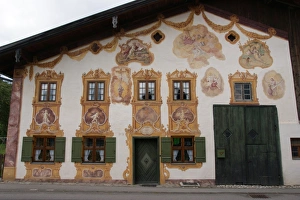 Oberammergau - Luftlmaleri Frescoes Oberammergau - Luftlmaleri Frescoes