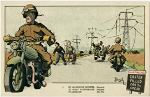 Jeep Gallery: Occupied Germany - American Dispatch Riders