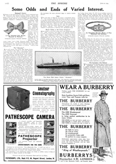 Some odds and ends of varied interest 1914 Some odds and ends of varied interest 1914