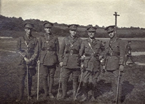Five officers of the Royal Fusiliers, WW1 Five officers of the Royal Fusiliers, WW1