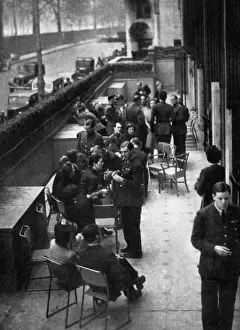 The Officers Sunday Club Print, Dorchester Hotel 1940