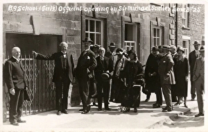 Official Opening of Grammar School by Sir Michael Sadler, Bu Official Opening of Grammar School by Sir Michael Sadler, Bu