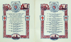 Official programme - Triumphal March of the London Troops Official programme - Triumphal March of the London Troops