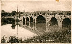 The Old Bridge, Pershore, Worcestershire The Old Bridge, Pershore, Worcestershire