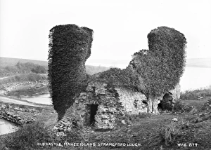Derelict Gallery: Old Castle Mahee Island, Strangford Lough
