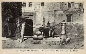 Balls Gallery: Old gun, Abu Khazama, in Baghdad, Iraq