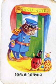 Old Maid card game - Doorman Dormouse Old Maid card game - Doorman Dormouse