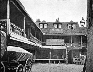 The Old Tabard Inn, Southwark, London, 1895 The Old Tabard Inn, Southwark, London, 1895