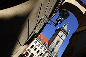 Old Town City Hall Tower in Prague, Czech Republic Old Town City Hall Tower in Prague, Czech Republic