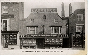 Oldest Chemists Shop in England, Knaresborough, Yorkshire Oldest Chemists Shop in England, Knaresborough, Yorkshire
