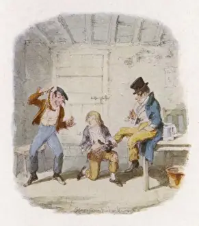 Oliver Pickpocket Lesson Print