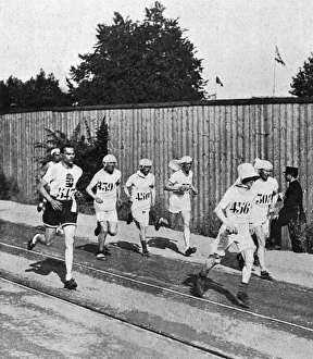 Olympic marathon runners, 1924 Paris Olympics Olympic marathon runners, 1924 Paris Olympics
