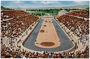 <b class=qtipBold><figcaption>Olympics/1896 Stadium</figcaption></b><br>The stadium<br><em>© Mary Evans Picture Library</em> Olympics/1896 Stadium
