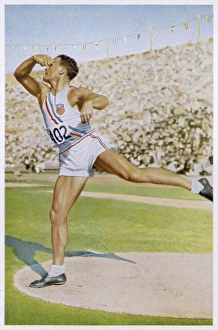 <b class=qtipBold><figcaption>Olympics/1932/Discus</figcaption></b><br>Discus won by Anderson (USA) 49.48m<br><em>© Mary Evans Picture Library</em> Olympics/1932/Discus