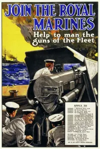 Royal Marines Recruitment Print