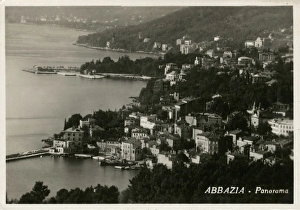 Opatija (Abbazia), Croatia on the Adriatic coast Opatija (Abbazia), Croatia on the Adriatic coast