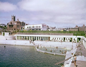 Open air swimming pool, Penzance, Cornwall Open air swimming pool, Penzance, Cornwall