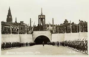 Tunnel Gallery: Opening of the Mersey Tunnel - Liverpool