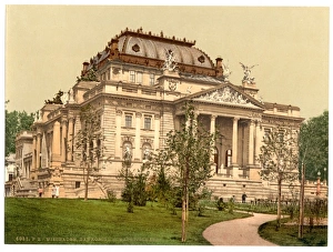Opera house, Wiesbaden, Hesse-Nassau, Germany Opera house, Wiesbaden, Hesse-Nassau, Germany