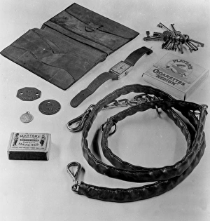 Operation Mincemeat - possessions of Major Martin Operation Mincemeat - possessions of Major Martin