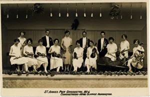 The Orchestra (Conductress Mrs Clarice Dunnington), The Pier, St Annes on Sea, Blackpool The Orchestra (Conductress Mrs Clarice Dunnington), The Pier, St Annes on Sea, Blackpool