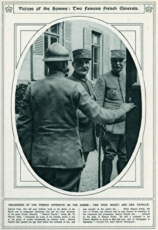 Organisers of the French Offensive on the Somme Organisers of the French Offensive on the Somme