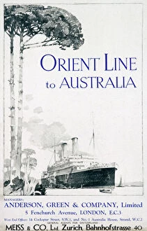 Orient Gallery: Orient Line poster