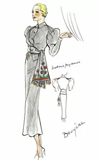 Outfits Collection: Original Fashion Illustration by Dora Sprinzel